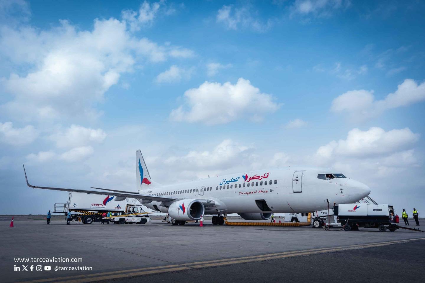 شركة تاركو للطيران تدشن خطا ملاحيا جديدا