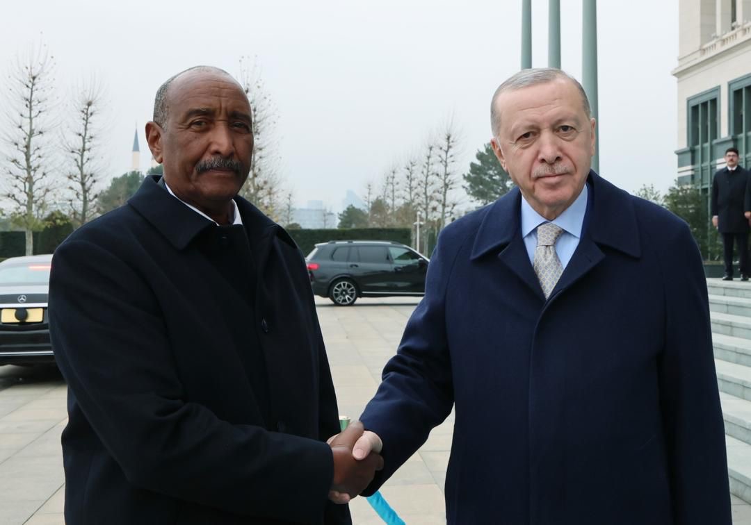 البرهان وأردوغان
