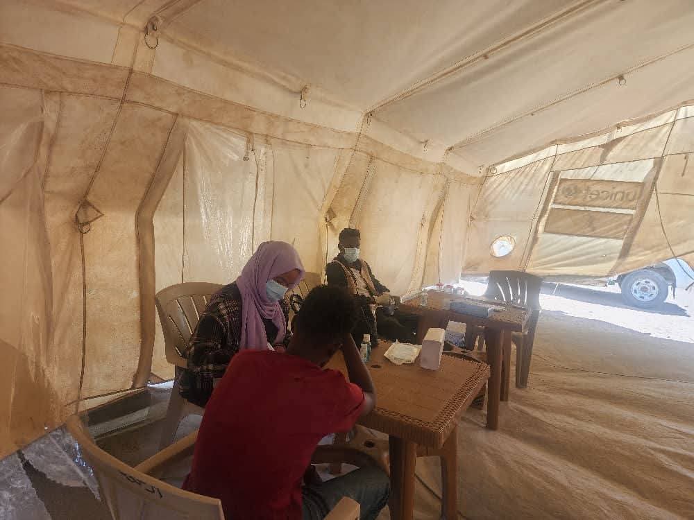 وزارة الصحة الاتحادية تدشّن العيادات الجوالة لمعسكر العفاض