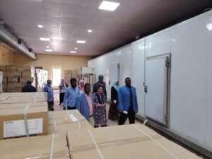 خبيرة الدرن المقاوم تقيّم أوضاع أدوية الدرن ومخازن الإمدادات الطبية بالخرطوم