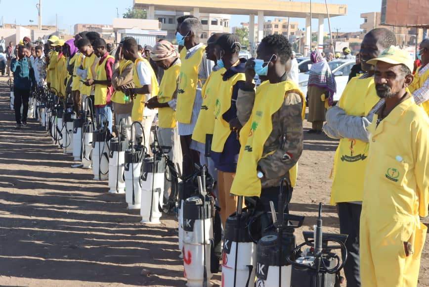 انطلاق نفرة طوارئ الشتاء ومكافحة نواقل الأمراض بالخرطوم