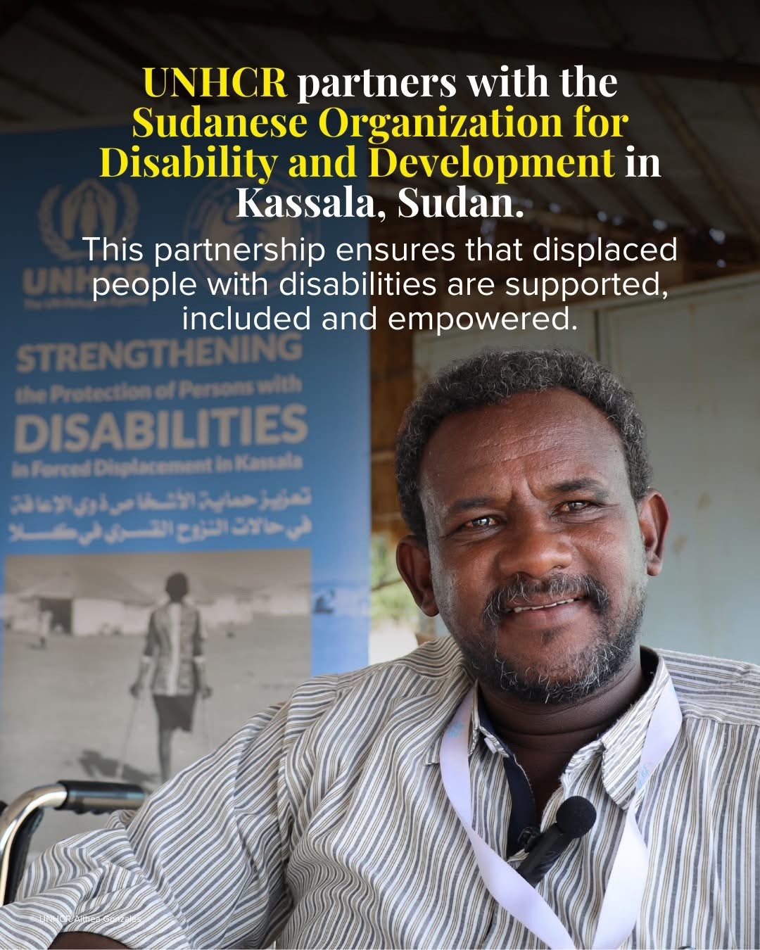 الدكتور عبد الله تجاوز إعاقته ليصبح نموذجاً للقوة والعطاء بمدينة كسلا 