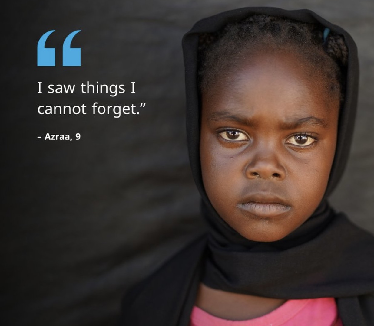 كلمات عذراء،ذات التسع سنوات، تفضح وجع الحرب