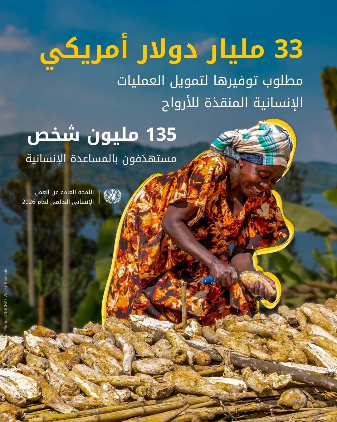 الأمم المتحدة وشركاؤها يطلقون نداء إنسانيا عالميا لإنقاذ ملايين الأرواح