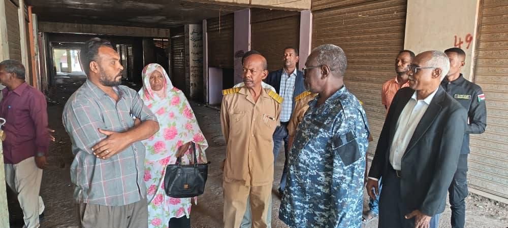 والي الخرطوم يوجه بتأهيل مركز بحري ويفتتح أسواق الكرامة الأسبوع المقبل