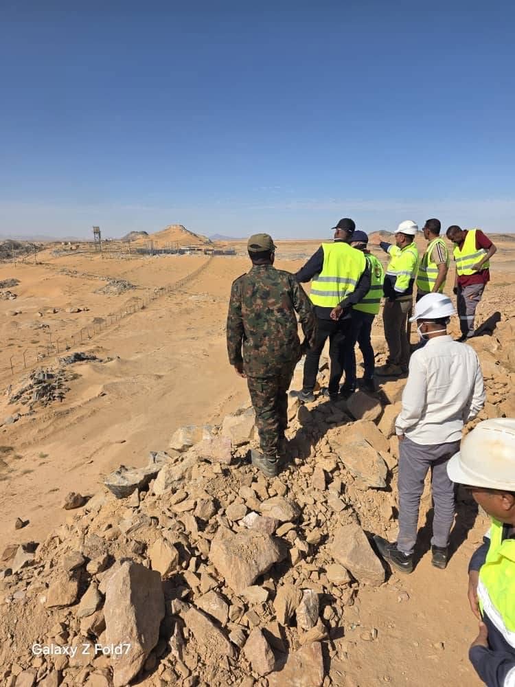 الموارد المعدنية تتفقد الاداء بشركة مانوب 2 الزيارة شملت جولة داخل المناجم ووحدات الإنتاج