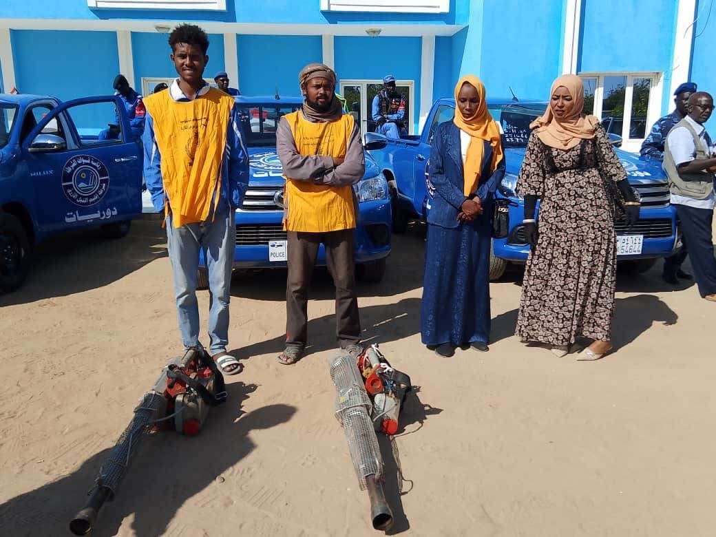 شرطة النيل الأزرق تطلق حملة كبرى لإصحاح البيئة