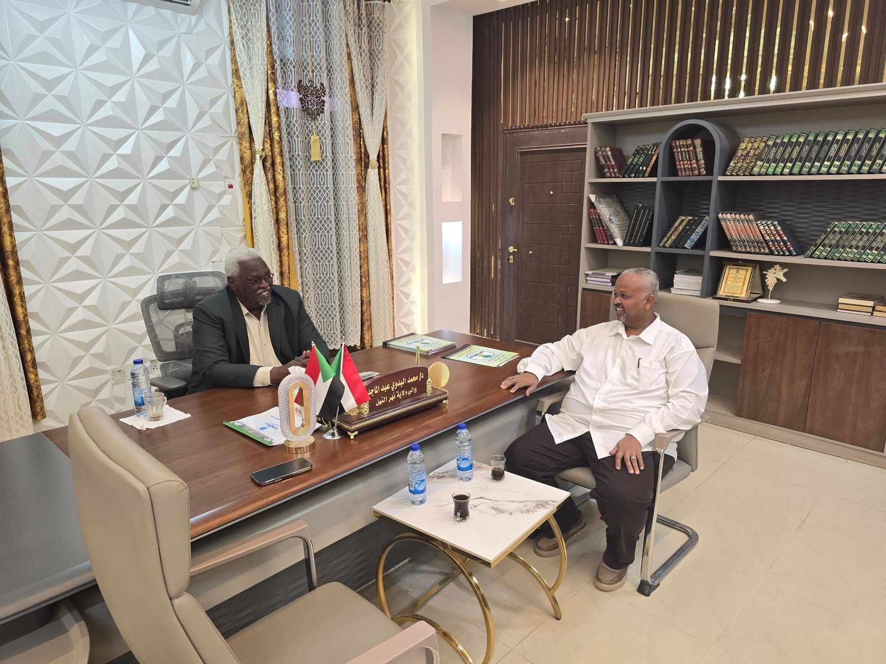 والي نهر النيل وممثل للشركة السودانية للموارد المعدنية