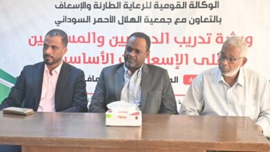 مبادرة فنية في بورتسودان لنشر ثقافة الإسعاف 7 IMG 5739