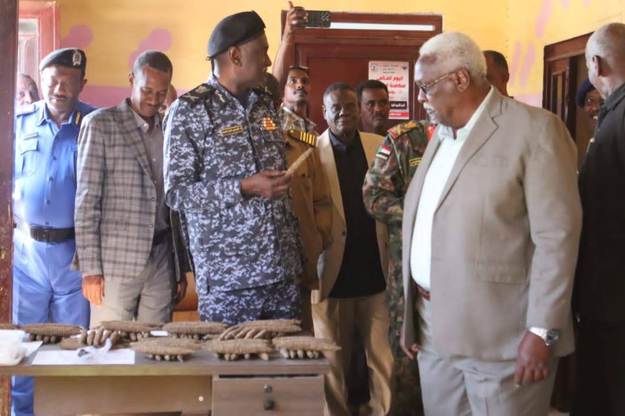 والي نهر النيل يقف علي العملية 