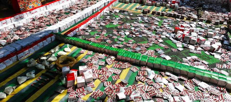 اكثر من (199,480) حبة من نوعي «النيرفاكس» و«الكوزموز» تم ضبطها 