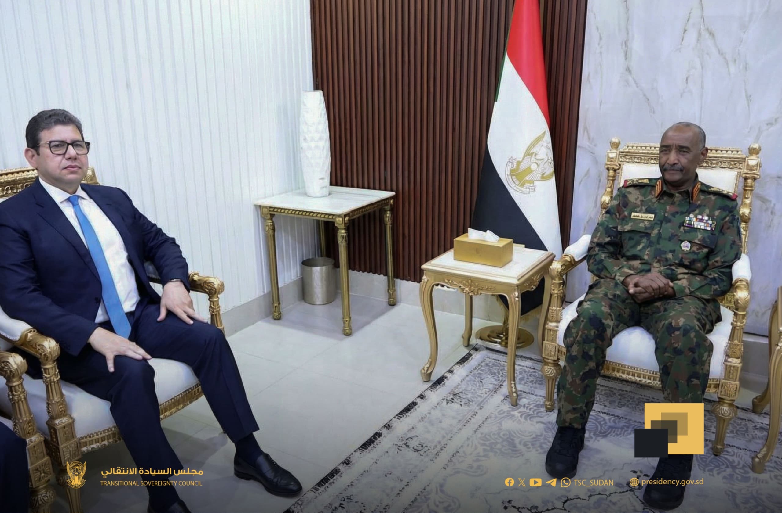 البرهان ورئيس المخابرات المصرية