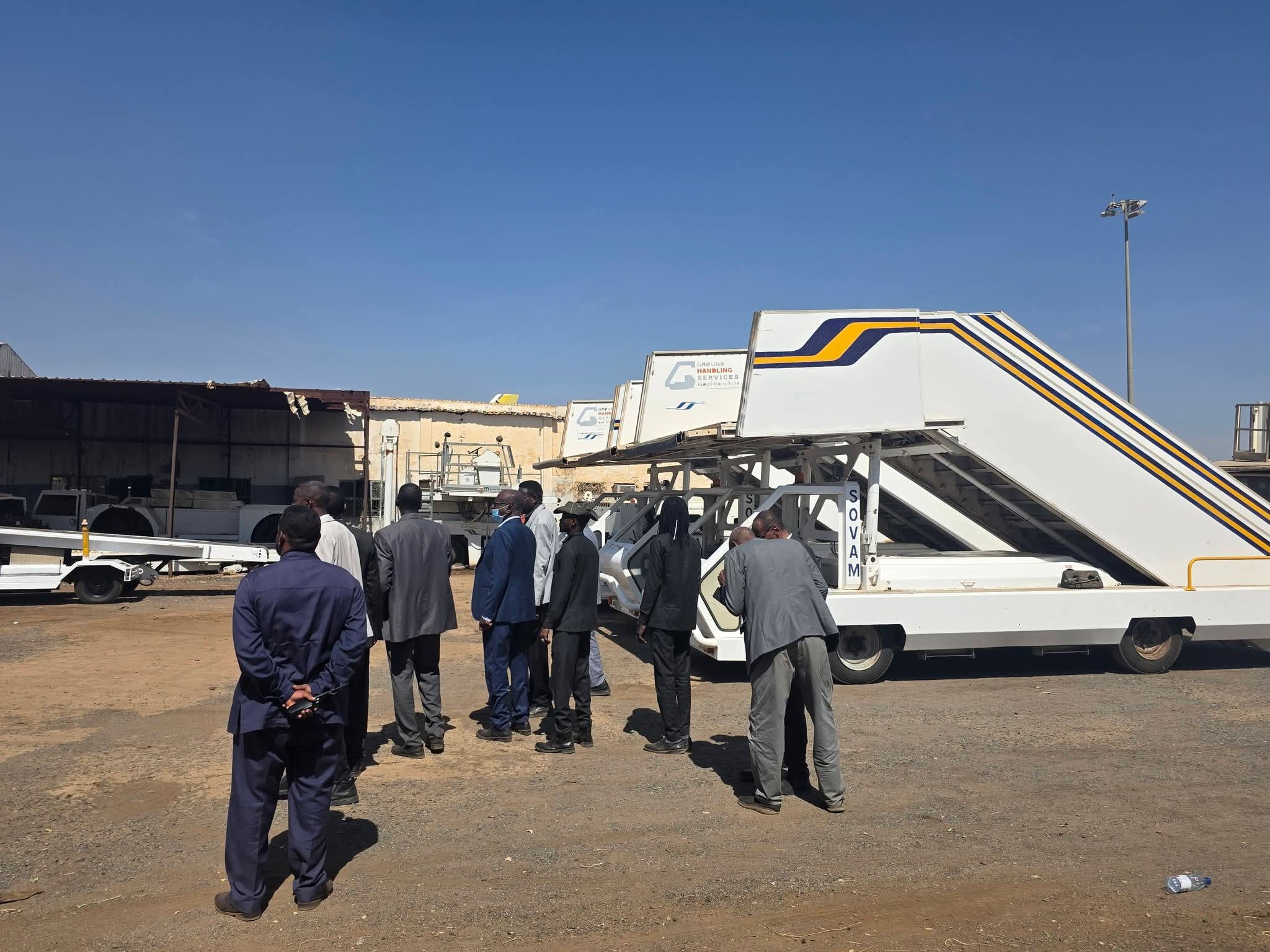 وزير النقل يتفقد مستودعات وهناقر سودانير بمطار الخرطوم 3 استعادة جاهزية مرافق سودانير التشغيلية وفق المعايير الوطنية والدولية