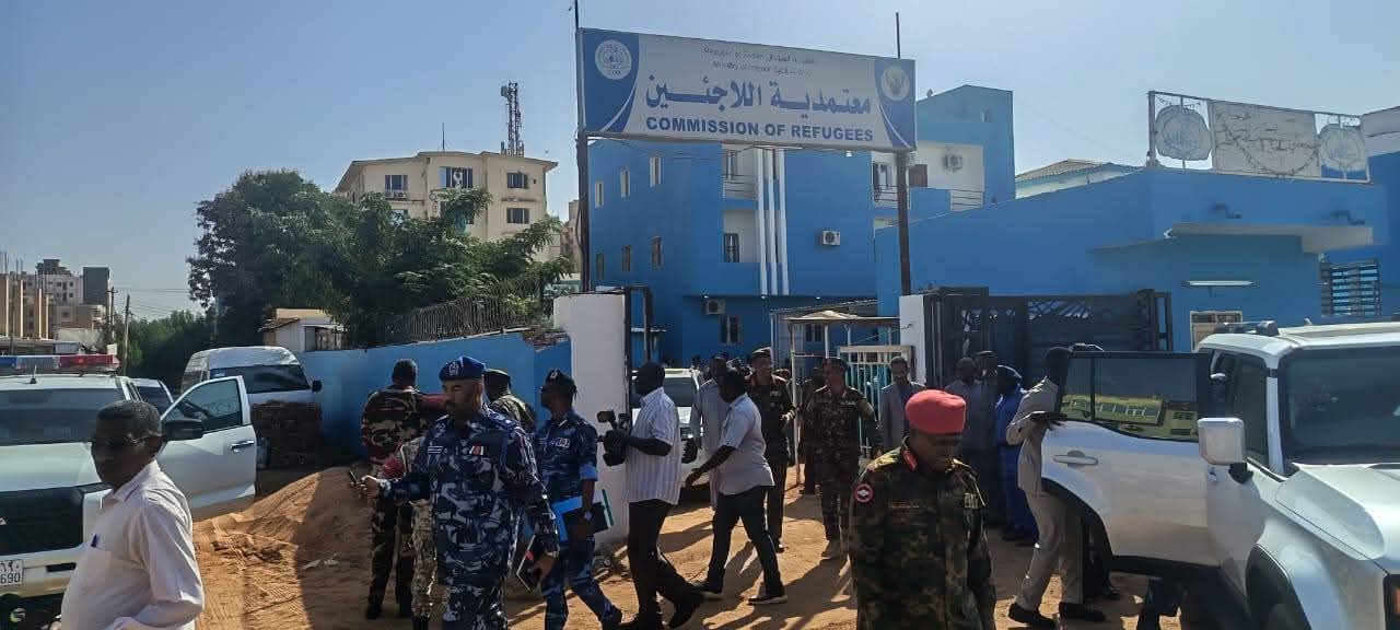 استئناف عمل معتمدية اللاجئين من داخل مقرها بالعاصمة الخرطوم