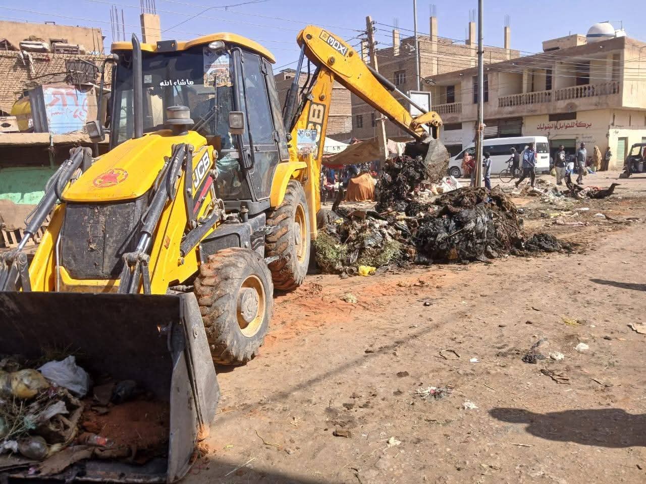 حملات واسعة لإزالة المخالفات الهندسية والبيئة
