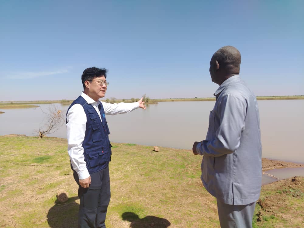 زيارة ميدانية إلى سد السليت لحصاد المياه