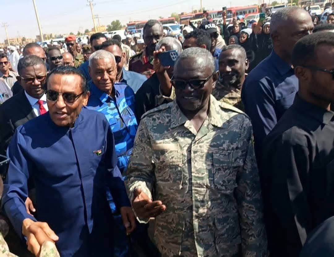 رئيس الوزراء ووالي الخرطوم 