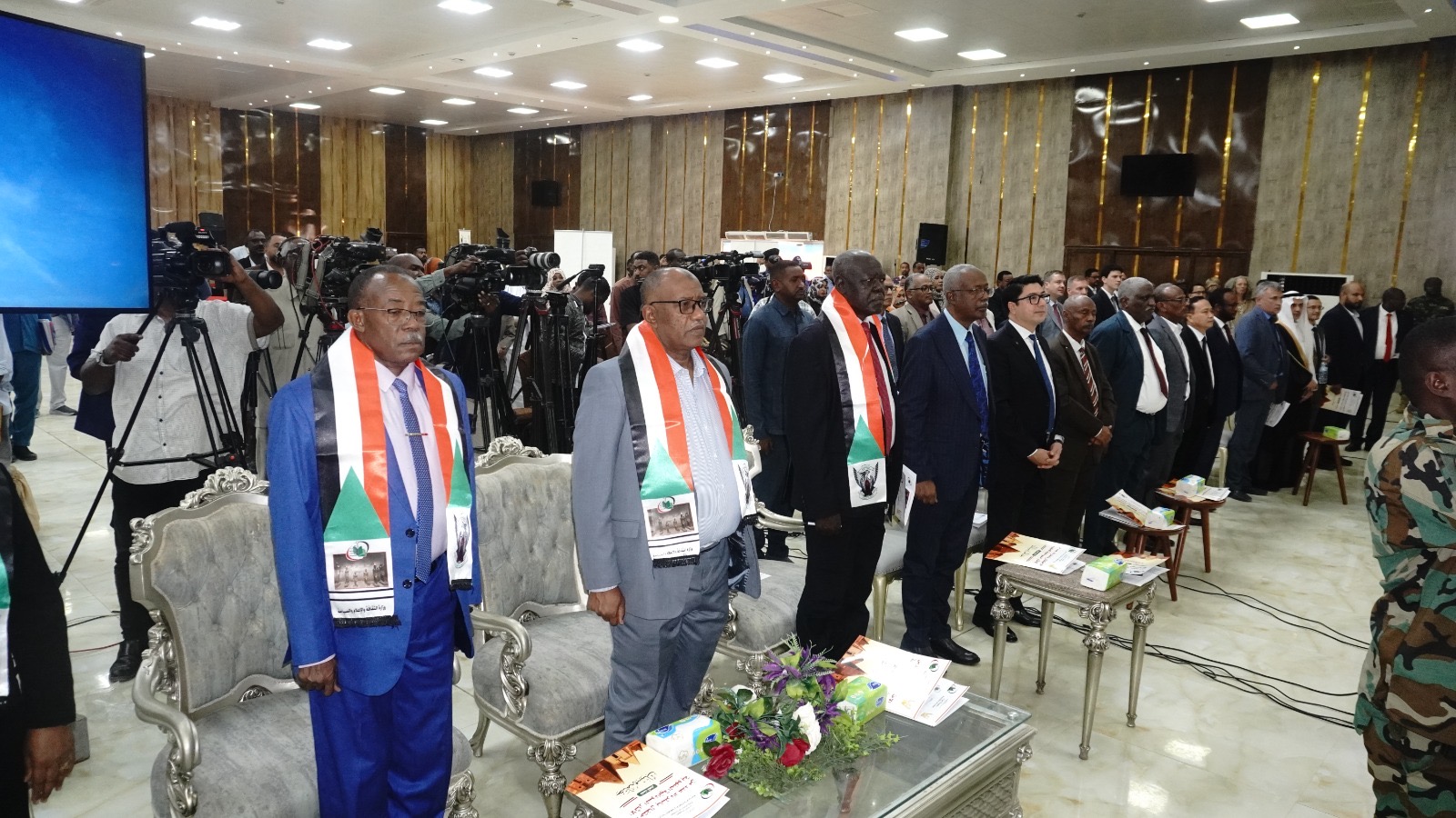 احتفالية رسمية ببورتسودان بمناسبة استرداد القطع الأثرية 