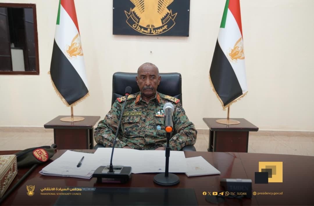 البرهان ترأس الاجتماع 