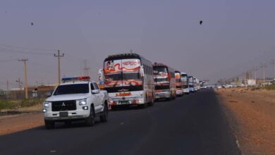 المرور تدشن تفويج المركبات السفرية لعيد الفطر 3 FB IMG 1773692164166