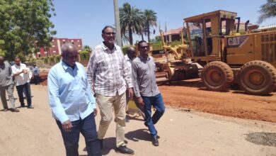 الطرق والجسور تتفقد طرق بحري تمهيداً لعودة المواطنين 3 IMG 20260314 WA0007