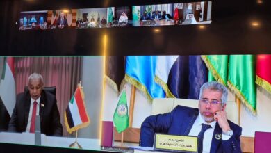وزير الداخلية يشارك في اجتماع وزراء الداخلية العرب (43) عبر الفيديو 3 FB IMG 1775123930419