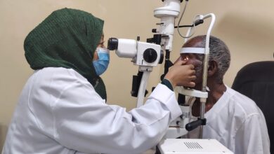 تدشين مخيم العيون المجاني لنازحي الولاية بالأبيض 3 IMG 20260417 WA0015