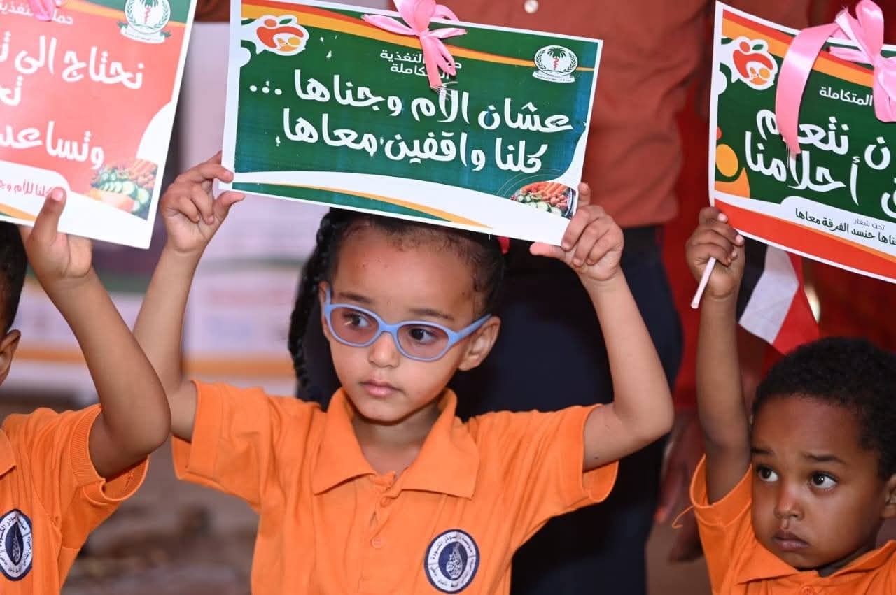 الحملة تحتوي على تقييم الحالة التغذوية للأطفال والحوامل والمرضعات