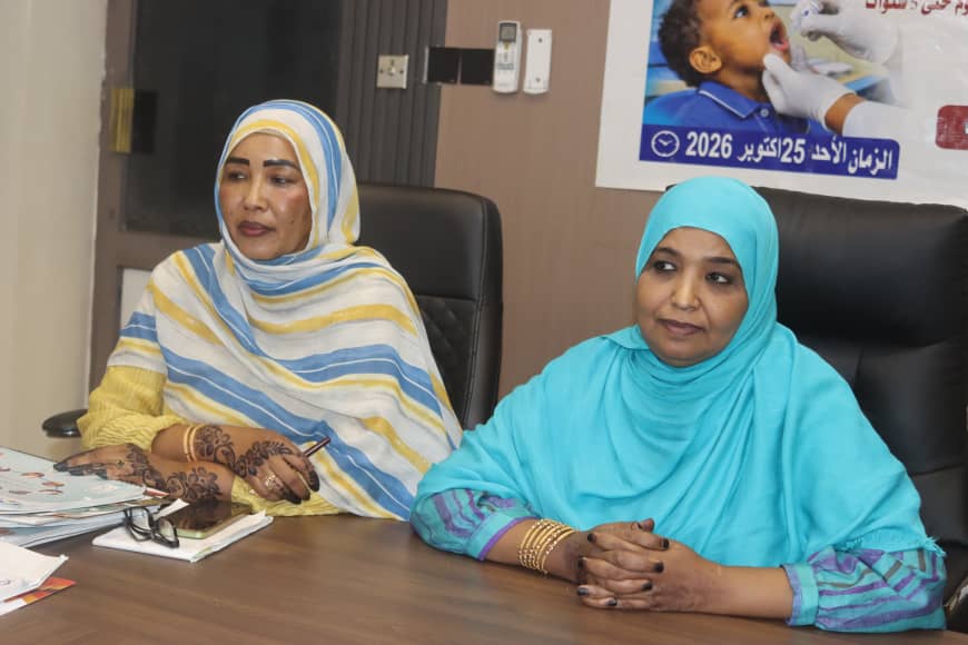الصحة بالخرطوم تطلق حملة قومية للاستجابة لشلل الأطفال 1 IMG 20261025 WA0019